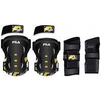 skate protection junior black-yellow size XS