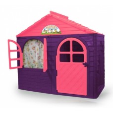 Little Home playhouse 130 x 78 cm purple-pink