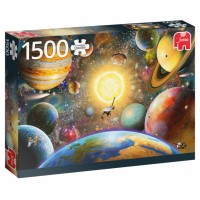 Premium Floating in Outer Space jigsaw puzzle 1500 pieces