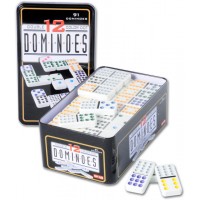 Domino game Double 12 in Tin 91 Bricks