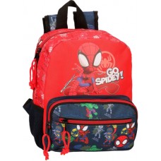 Go Spidey backpack junior 6.8 liters red-black