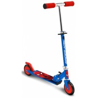 Spider-Man 2-Wheel Child Scooter Foldable Foot Brake Blue-Red