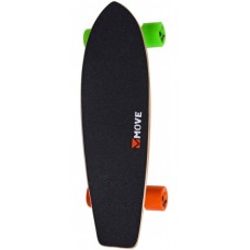 Cruiser skateboard 59 cm wood-aluminum black