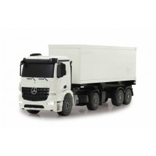 RC Mercedes-Benz Arocs container truck 2.4 Ghz white 1:20