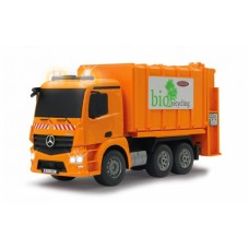 RC Mercedes-Benz Antos garbage truck 2.4Ghz orange 1:20