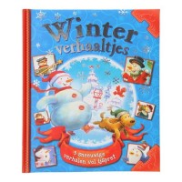 Winter story reading book