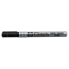 Pen-touch permanent marker calligraphy 1.8 mm silver