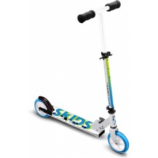 2 Wheel Child Scooter Foldable Foot Brake White-Blue