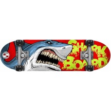 Shark Skateboard Junior 71 x 20 cm Red-Blue