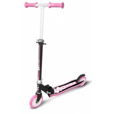 2-Wheel Child Scooter Foldable Foot Brake Pink-Black