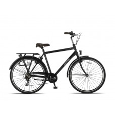Metro 28 Inch 55 cm Men 7SP Rim Brakes Matte blackAltec
