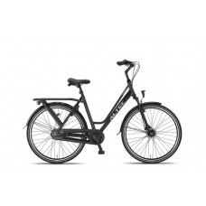 Omega Plus 28 Inch 56 cm Women 7SP Roller brakes Matte blackAltec