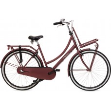 Daily Dutch Basic+ 28 Inch 59 cm Women 3SP Coaster Brake Red BrownPopal