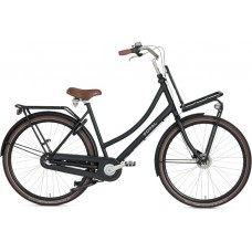 Daily Dutch Prestige 28 Inch 47 cm Women 3SP Coaster Brake Matte blackPopal