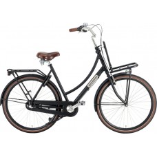 Daily Dutch Prestige 28 Inch 50 cm Women 3SP Coaster Brake Matte blackPopal