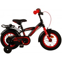 Thombike 12 Inch 21,5 cm Boys Coaster Brake Black/Red-Volare