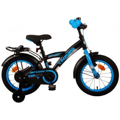 Thombike 14 Inch 22,5 cm Boys Coaster Brake Black/Blue-Volare