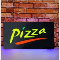 Φωτιζόμενη πινακίδα με led PIZZA
