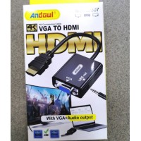 Αντάπτορας HDMI αρσενικό σε VGA θηλυκό Q-307 ANDOWL 0504