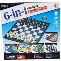Οικογενειακό επιτραπέζιο μαγνητικό παιχνίδι 6 σε 1 Νο. S4404-6