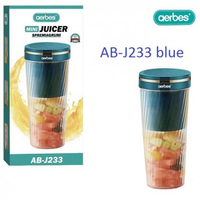 Μίνι μπλέντερ μπλε 350ml AB-J233 aerbes