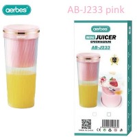 Μίνι μπλέντερ ροζ 350ml AB-J233 aerbes