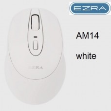 Ασύρματο οπτικό ποντίκι υπολογιστή 2.4GHz λευκό AM14 EZRA