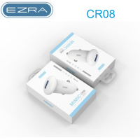 Φορτιστής αναπτήρα αυτοκινήτου 3.0A λευκό CR08 EZRA