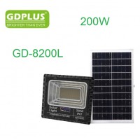 Ηλιακός προβολέας τοίχου με τηλεχειριστήριο 200W GD-8200L GDPLUS