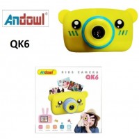 Επαναφορτιζόμενη παιδική κάμερα λαχανί αρκουδάκι QK6 ANDOWL
