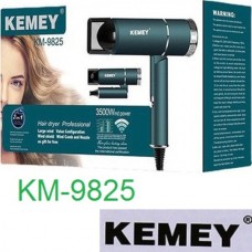 Αναδιπλούμενο πιστολάκι μαλλιών ταξιδίου KM-9825 KEMEY 8179