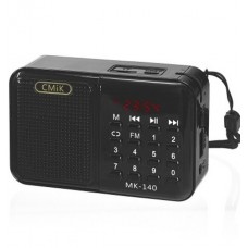 Επαναφορτιζόμενο μίνι ραδιόφωνο MK-140