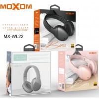 Επαναφορτιζόμενα ασύρματα ακουστικά κεφαλής MX-WL22 MOXOM 3114 - Τυχαία επιλογή