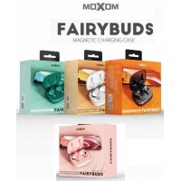 Ασύρματα ακουστικά fairy buds Bluetooth με θήκη φόρτισης MX-WL28 MOXOM - Πράσινο