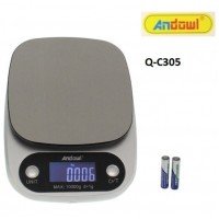 Ψηφιακή ζυγαριά κουζίνας 10 kg-1g Q-C305 ANDOWL