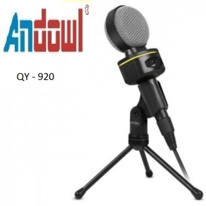 Επιτραπέζιο μικρόφωνο με τρίποδο QY-920 ANDOWL