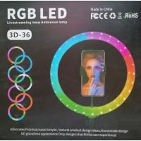 Φωτεινό δαχτυλίδι RGB LED 3D-36