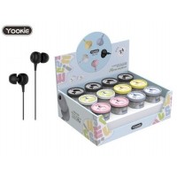 Πολύχρωμα ακουστικά Yookie YK1110 - Τυχαία επιλογή