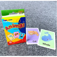 Εκπαιδευτικές κάρτες 36 τεμαχίων Ζώα
