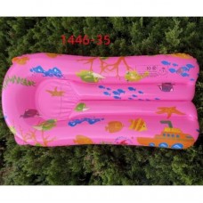 Φουσκωτό στρώμα μωρού Θαλάσσιος Κόσμος φούξια 60cm 1446-35