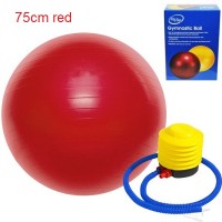 Φουσκωτή μπάλα γυμναστικής κόκκινη 75cm King Lion