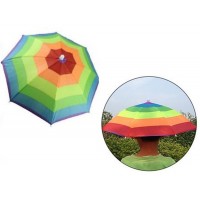 Ομπρέλα - καπέλο πολύχρωμο