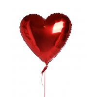 Μεταλλιζέ μπαλόνι καρδιά 40cm 22963