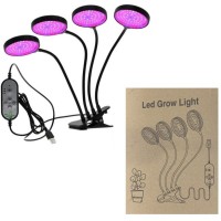 LED φως ανάπτυξης φυτών με χειριστήριο και κλιπ γραφείου USB