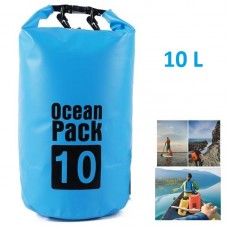 Αδιάβροχη τσάντα παραλίας Ocean Pack 10L γαλάζιο