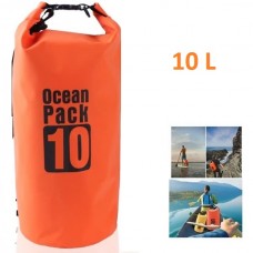 Αδιάβροχη τσάντα παραλίας Ocean Pack 10L πορτοκαλί