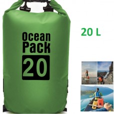 Αδιάβροχη τσάντα παραλίας Ocean Pack 20L λαδί