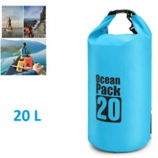 Αδιάβροχη τσάντα παραλίας Ocean Pack 20L γαλάζιο