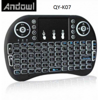 Επαναφορτιζόμενο, ασύρματο πληκτρολόγιο LED QY-K07 ANDOWL