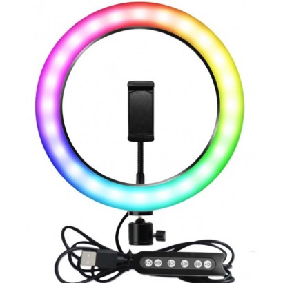 Φωτεινός δακτύλιος RGB LED USB CXB-RGB260
